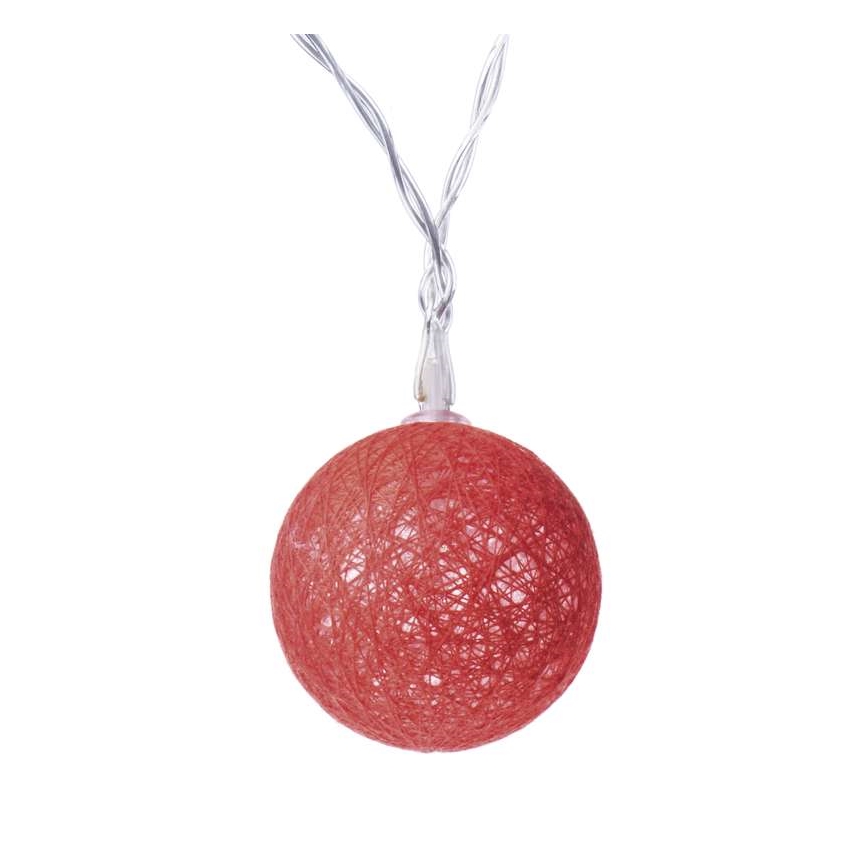 LED Weihnachtsdekoration  GIRLANDA 10xLED/0,6W/2xAA herbst