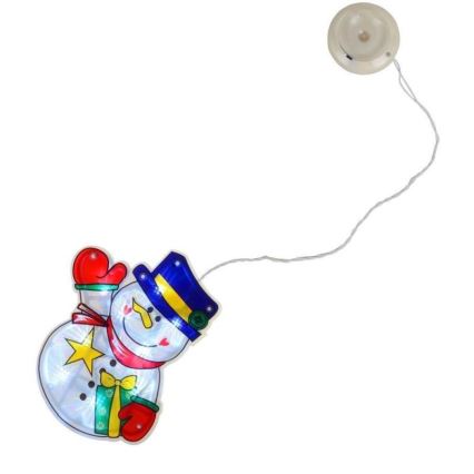 LED Weihnachtsdekoration ins Fenster 10xLED/3xAAA