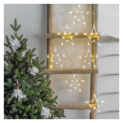 LED-Weihnachtsdekoration LED/0,3W/3xAA Kugel Ø 12 cm