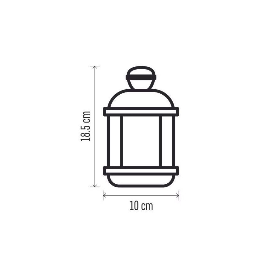 LED Weihnachtsdekoration LED/1xCR2032 warmweiß