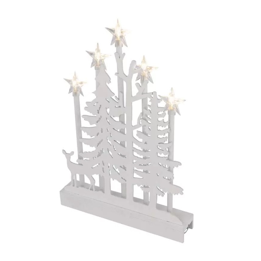 LED Weihnachtsdekoration LED/2xAA warmweiß