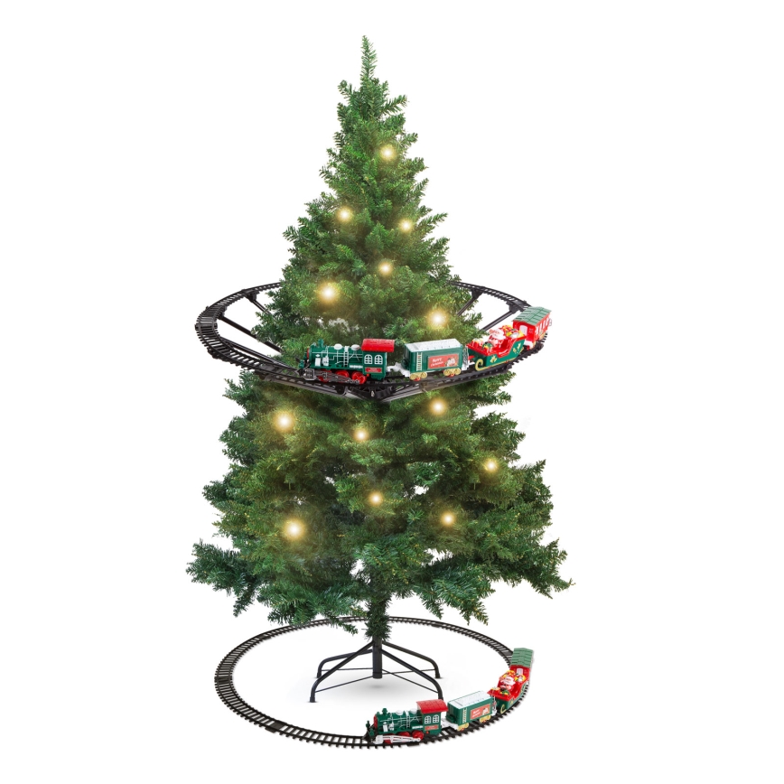 LED-Weihnachtsdekoration LED/2xAA Ø 80 cm Zug für den Weihnachtsbaum