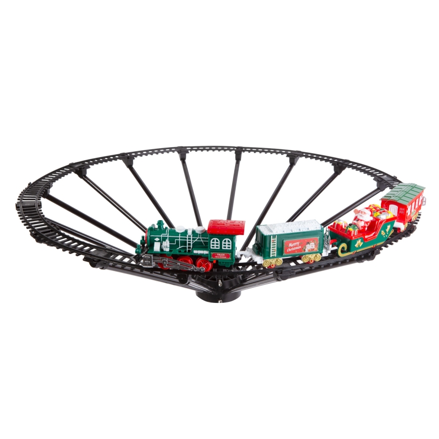 LED-Weihnachtsdekoration LED/2xAA Ø 80 cm Zug für den Weihnachtsbaum