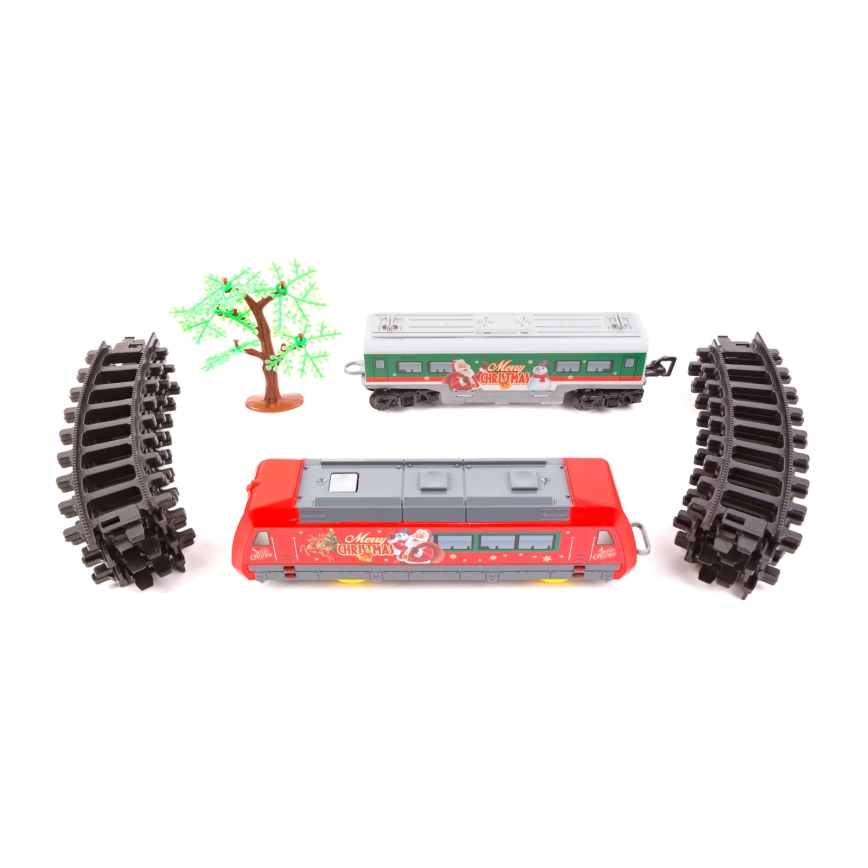 LED-Weihnachtsdekoration LED/3xAA Ø 70 cm Zug für unter den Weihnachtsbaum