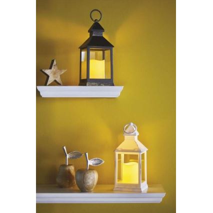 LED-Weihnachtsdekoration LED/3xAAA schwarz