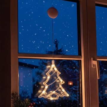 LED Weihnachtsdekoration LED/3xAAA/warmweiß Weihnachtsbaum