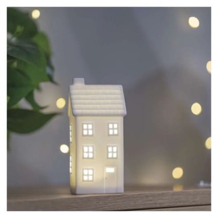 LED-Weihnachtsdekoration LED/CR2032 Häuschen