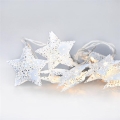 LED-Weihnachtskette 10xLED/2xAA 2m warmweiß