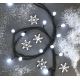 LED Weihnachtskette 200xLED/11,5m kaltweiß