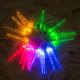 LED Weihnachtskette 20xLED 2,25m multicolor Eiszapfen