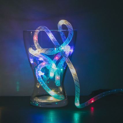 LED Weihnachtskette 20xLED 2,3m multicolor