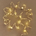 LED Weihnachtskette 20xLED/2xAA 2,2 m warmweiß