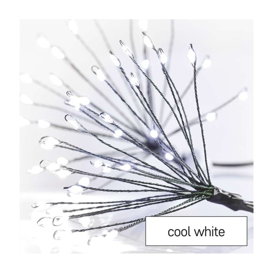 LED Weihnachtskette 300xLED/8,2m kaltweiß