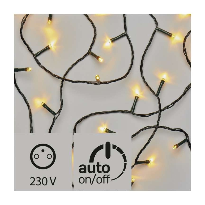 LED-Weihnachtskette für außen 4 m 40xLED/2,4W/230V IP44