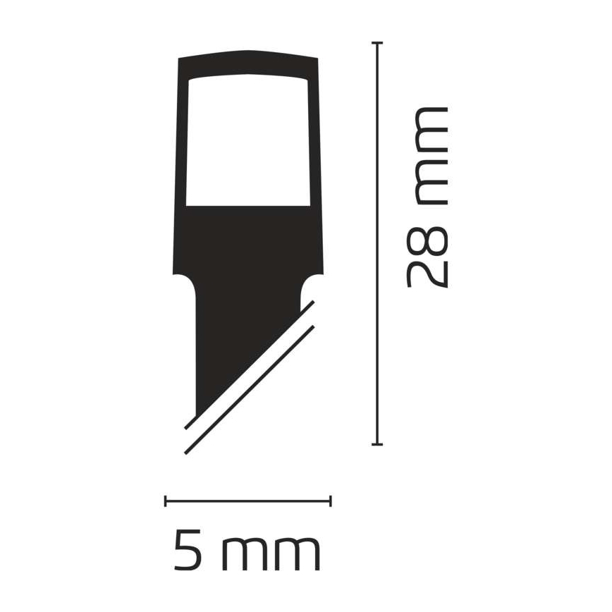 LED-Weihnachtskette für außen 4 m 40xLED/2,4W/230V IP44