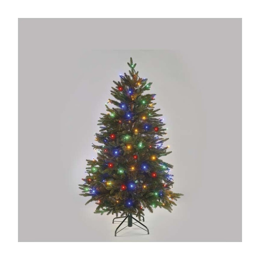 LED-Weihnachtskette für den Außenbereich 120xLED/8 Modi 17m IP44 multicolor