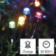 LED-Weihnachtskette für den Außenbereich 120xLED/8 Modi 17m IP44 multicolor