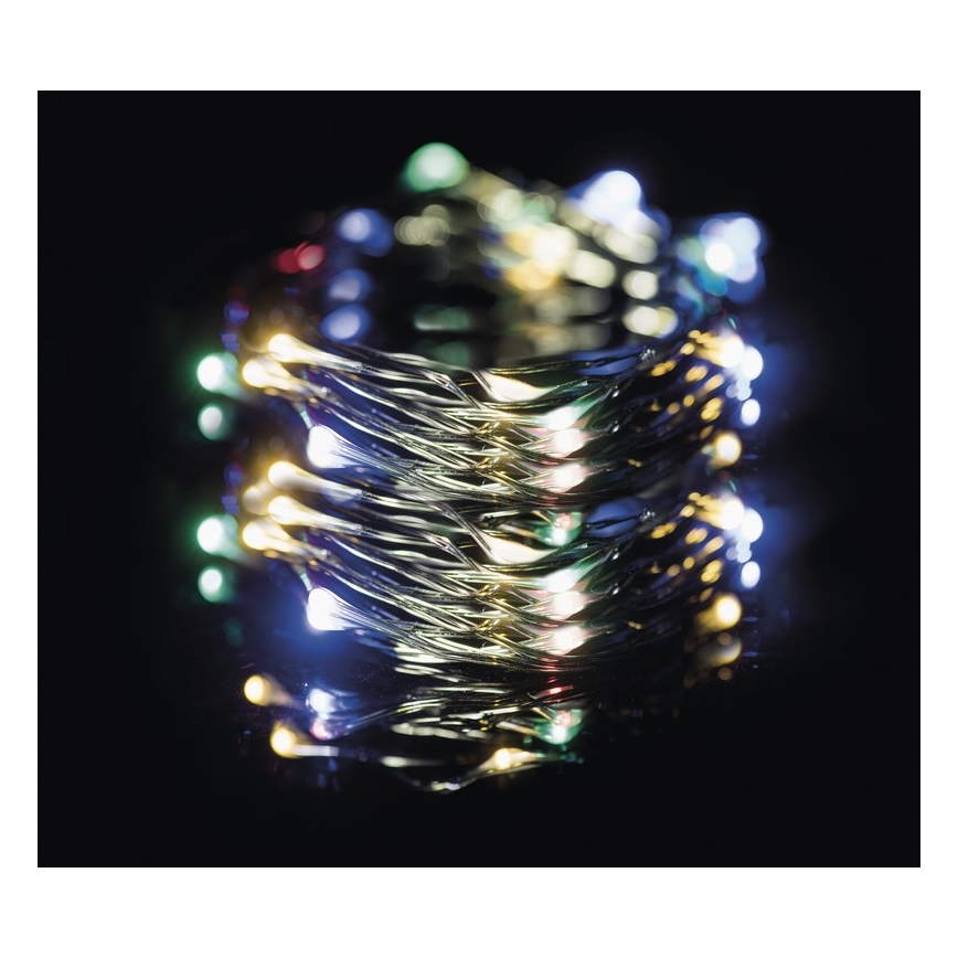 LED-Weihnachtskette für den Außenbereich 15 m 150xLED/3,6W/230V IP44
