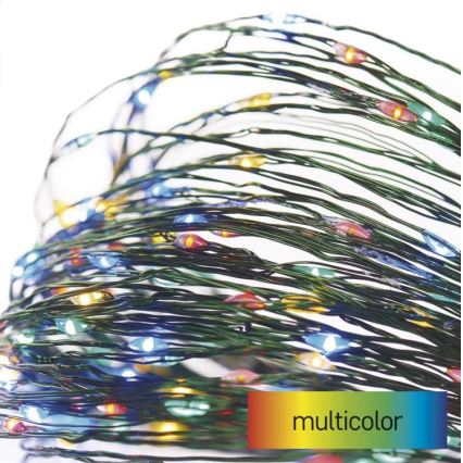 LED-Weihnachtskette für den Außenbereich 150xLED/20m IP44 multicolor