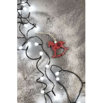 LED-Weihnachtskette für den Außenbereich 200xLED/25m IP44 kaltweiß