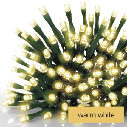 LED-Weihnachtskette für den Außenbereich 240xLED/29m IP44 warmweiß