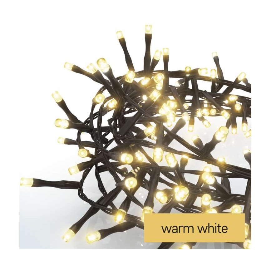 LED-Weihnachtskette für den Außenbereich 300xLED/11m IP44 warmweiß