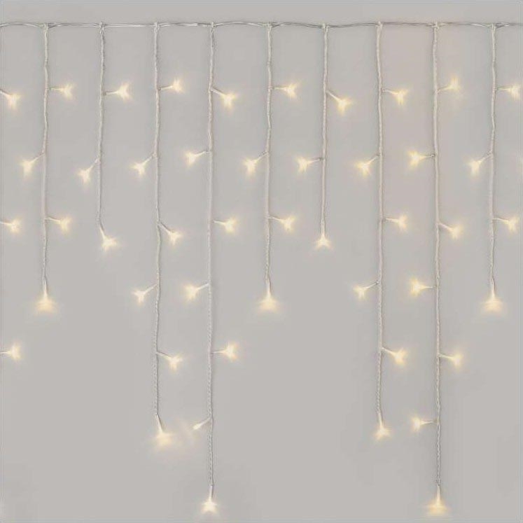 LED-Weihnachtskette für den Außenbereich 300xLED/8 Modi 10m IP44 warmweiß + Fernbedienung