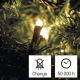 LED-Weihnachtskette für den Außenbereich 40xLED/3,3m IP44 warmweiß
