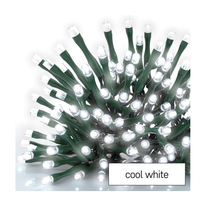 LED-Weihnachtskette für den Außenbereich 500xLED/55m IP44 kaltweiß
