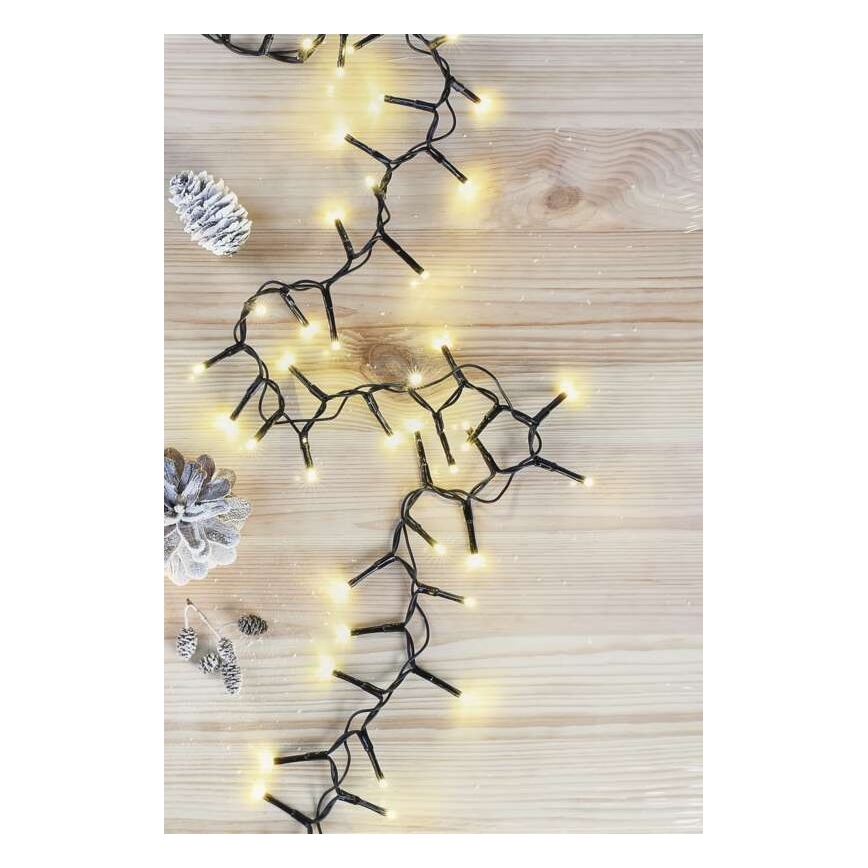 LED-Weihnachtskette für den Außenbereich 600xLED/17m IP44 warmweiß