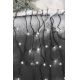 LED-Weihnachtskette für den Außenbereich 600xLED/8 Modi 15m IP44 kaltweiß