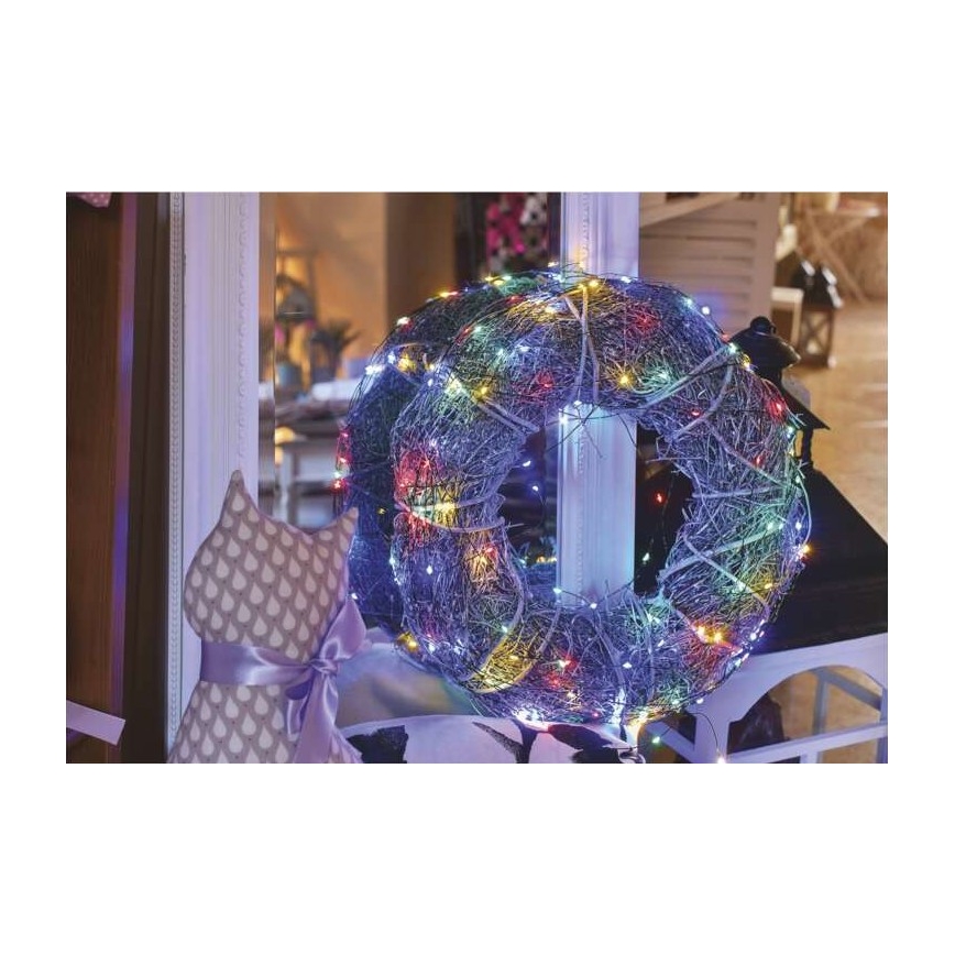 LED-Weihnachtskette für den Außenbereich 75xLED/12,5m IP44 multicolor