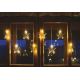 LED Weihnachtskette für den Außenbereich 8xLED/5,84m IP44 Sterne