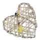 LED Weihnachtskette HEART 1xLED/1W/230V