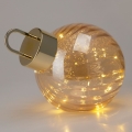 LED-Weihnachtskugel 20xLED/3xAAA Ø 20 cm warmweiß