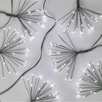 LED Weihnachtslichterkette 150xLED/5,35m kaltweiß