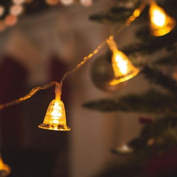 LED-Weihnachtslichterkette 20xLED/3xAA 2,3m warmweiß