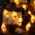 LED-Weihnachtslichterkette 20xLED/3xAA/warmweiβ 3,3m Schneemann