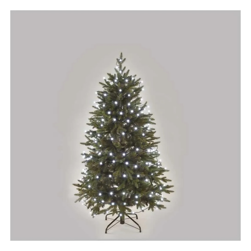 LED-Weihnachtslichterkette 300 LEDs / 8 Funktionen, 35 m, kaltweiß