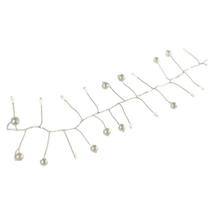 LED-Weihnachtslichterkette 40xLED/3xAA 1,5 m warmweiß