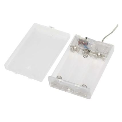 LED-Weihnachtslichterkette 40xLED/3xAA 1,5 m warmweiß