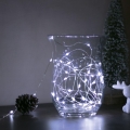 LED-Weihnachtslichterkette 50xLED/3xAA 5,25m kühles Weiß