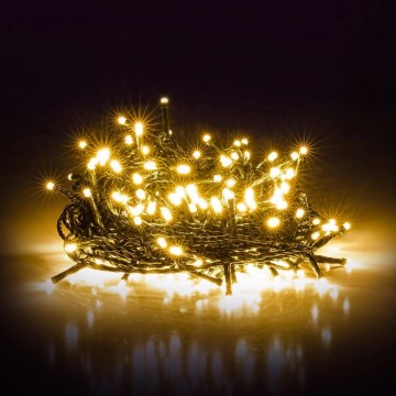 LED-Weihnachtslichterkette für den Außenbereich 1000xLED 105m warmweiβ IP44