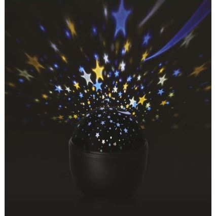 LED-Weihnachtsprojektor LED/3xAA