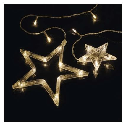 LED-Weihnachtsvorhang, 115 LEDs / 1,35 W, 6,85 x 1,05 m, warmweiß