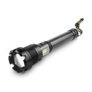 LED wiederaufladbare Aluminium-Taschenlampe mit Powerbank-Funktion LED/4400 mAh 2200 lm IP44