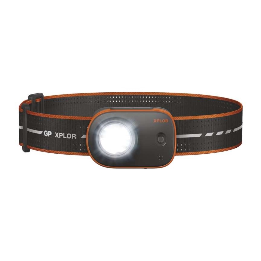 LED Wiederaufladbare Stirnlampe 2xLED/USB IPX6 300lm
