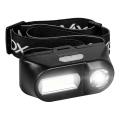 LED wiederaufladbare Stirnlampe dimmbar 2xLED/5V IPX4 250 lm 2000 mAh