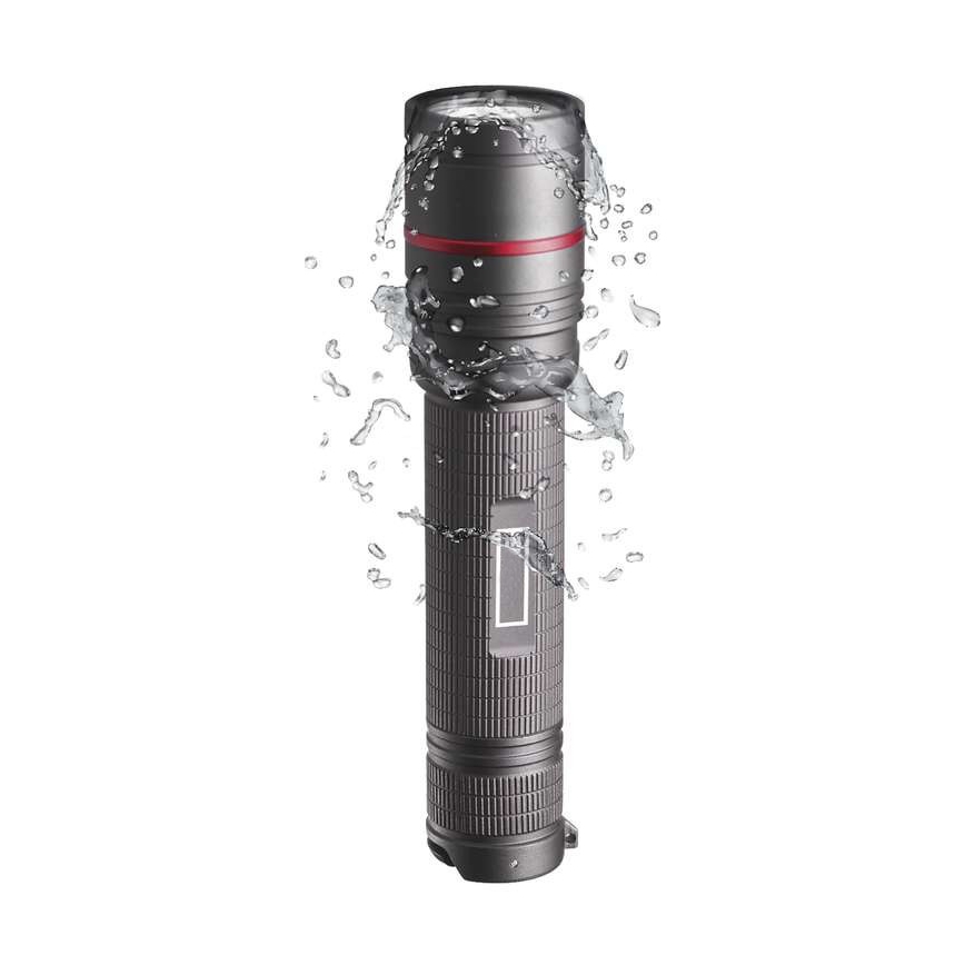 LED Wiederaufladbare Taschenlampe LED/USB/3,7V IP65 600lm