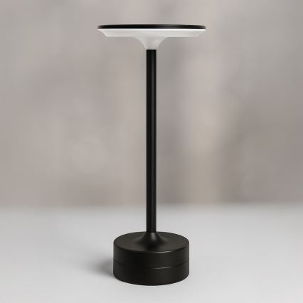 LED wiederaufladbare Touch-Tischlampe TAVOLO LED/2,5W/5V 2400 mAh 3000-6000K schwarz